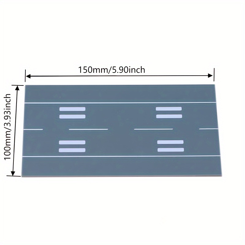 DIY Mini Simulation Passenger Aircraft Model Runway Set